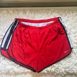 Red Nike Shorts size Large